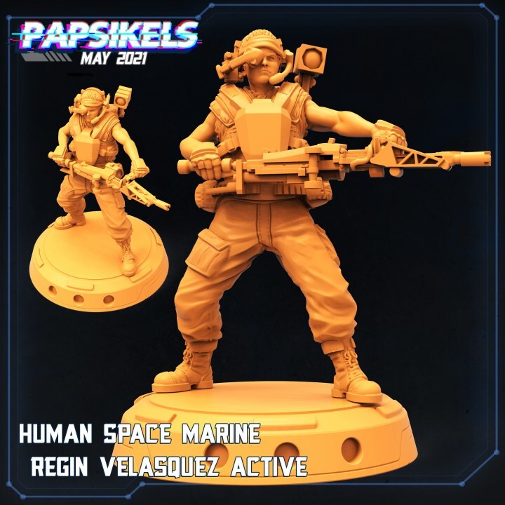 HUMAN SPACE MARINE VELASQUEZ ACTIVE