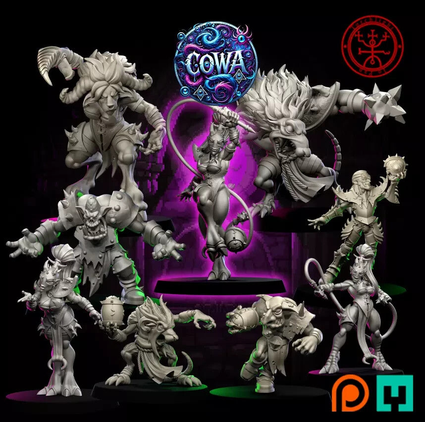 TORCHLIGHT "CHAOs OWA" equipe du chaos convient a bloodbowl