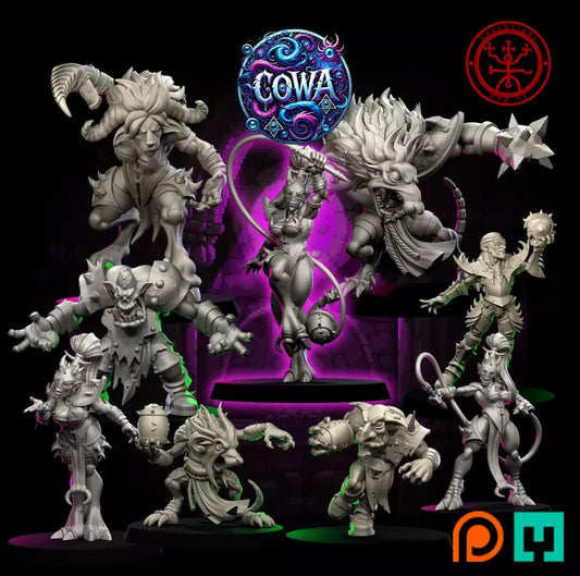 TORCHLIGHT "CHAOs OWA" equipe du chaos convient a bloodbowl