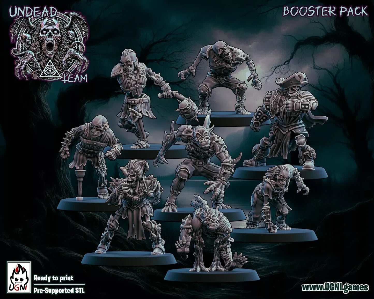 booster pack undead team (mort vivant)  Fantasy Football