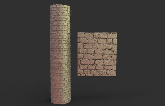 Rouleau de Modélisme 15cm briques anciennes