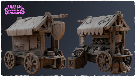 stand nourriture decor terrain convient a bloodbowl