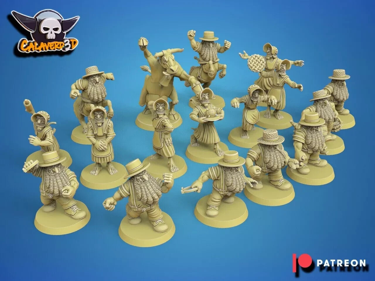 Old Farmers of Chaos team equipe nain du chaos Fantasy Football