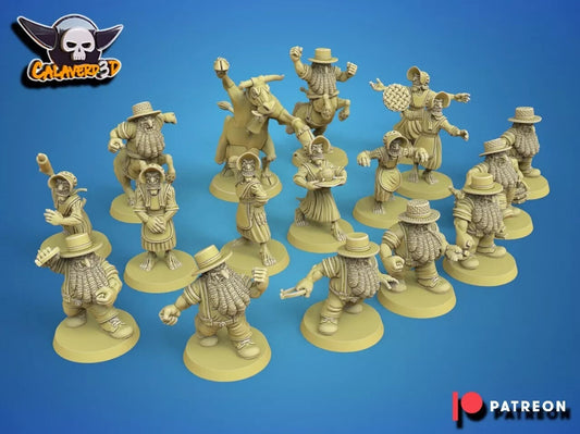 Old Farmers of Chaos team equipe nain du chaos Fantasy Football