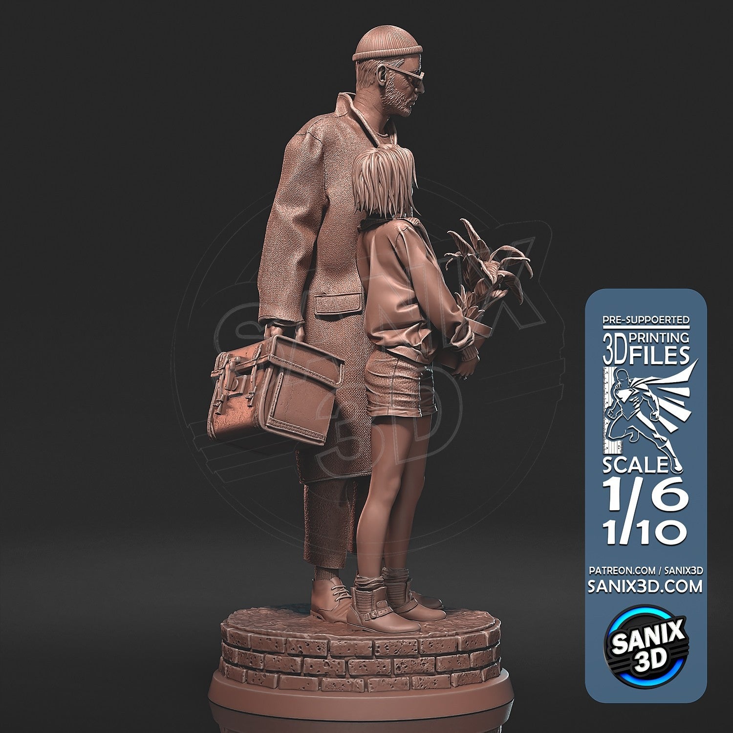 LEON: The Professional  20 cm avec la base