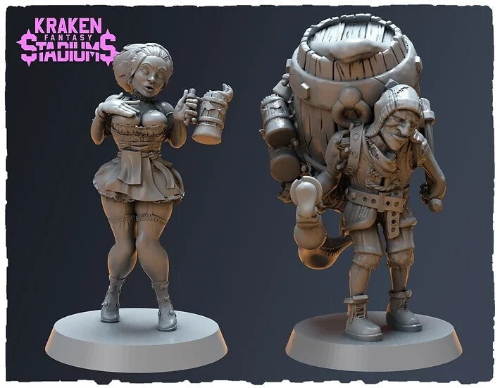 2 serveur de bière - Fantasy Football