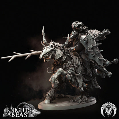 3 cavaliers  du chaos  sur monture