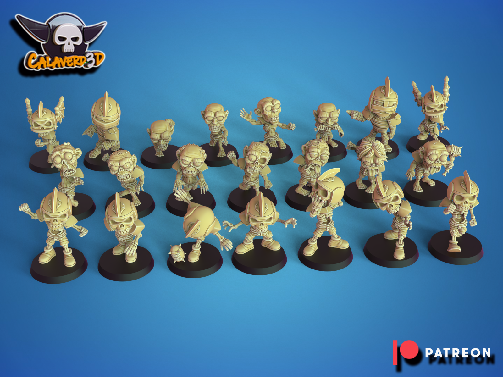chibi undead team fantasy convient a bloodbowl