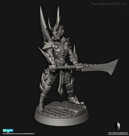 7 Pureblood Elites convient a warhammer 40000