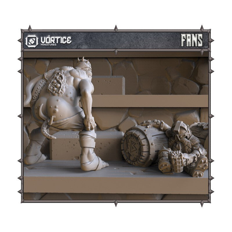 Fans nurgle et nain saoul Fantasy Football convient a bloodbowl