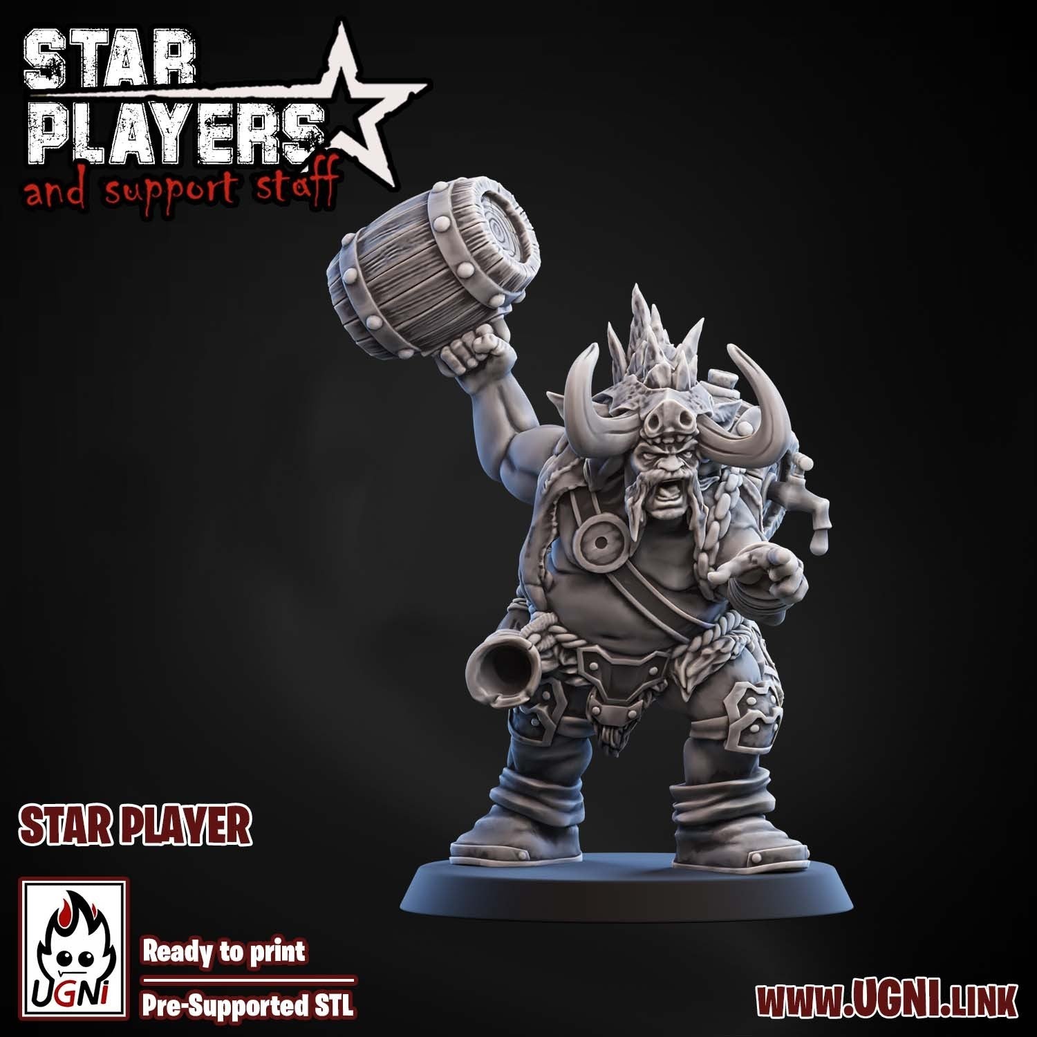 northen clans- Star Player  convient a bloodbowl