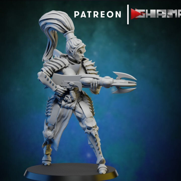 Dark elda  cabal elfes noires convient a warhammer 40000