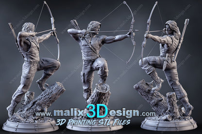 FIGURINE DE 24CM DE HAUT rambo  figurine fan art