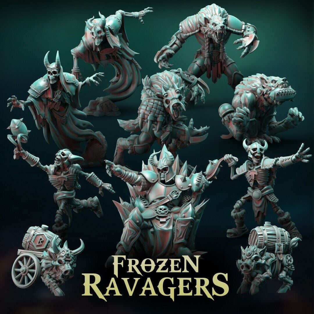 Frozen Ravagers Support Staff equipe mort vivant Fantasy Football