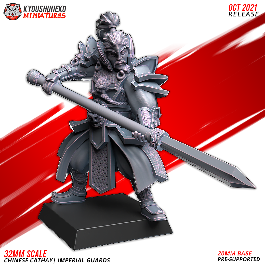 heavy armored garde imperial chinese cathay