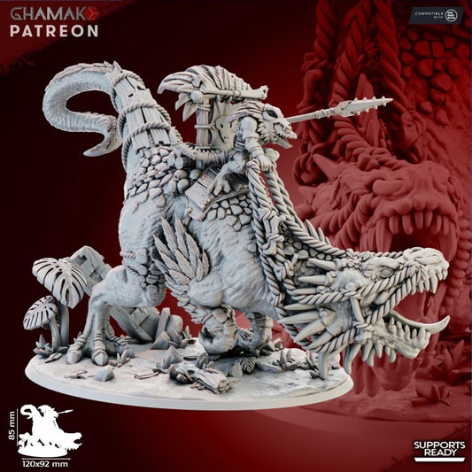 Coldblood on Allosaurus compatible hommes lezards