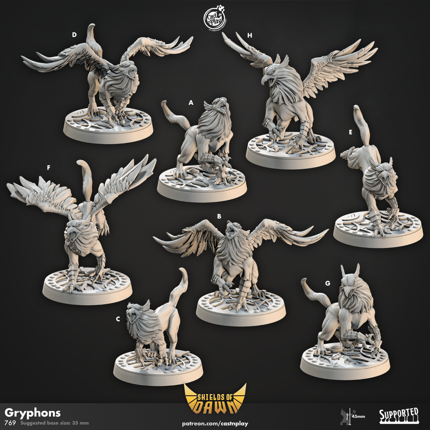 8 gryphons