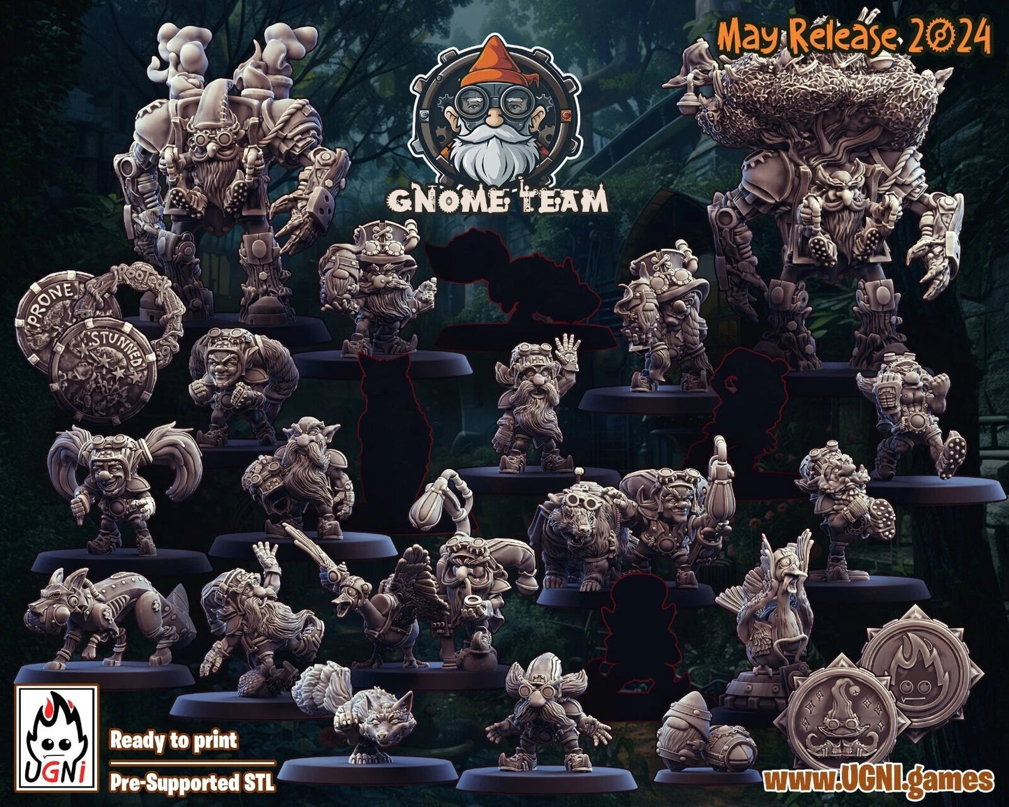 equipe Gnome (Steampunk Style)  Fantasy Football