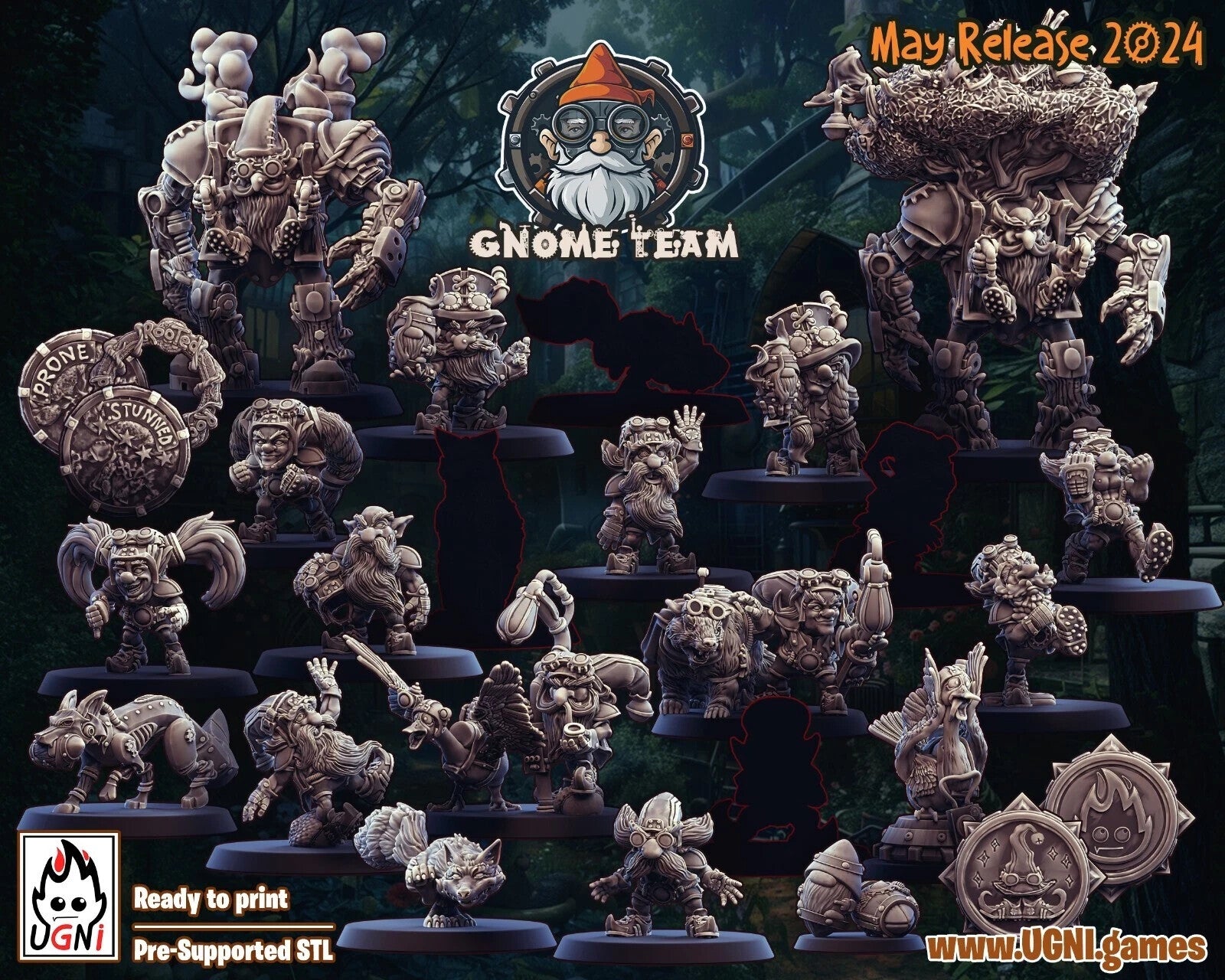 equipe Gnome (Steampunk Style)  Fantasy Football