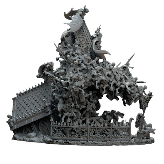 diorama seigneur vampire