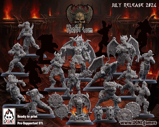 Khorn Team 😈(Bloody Valkyrie Style)  Fantasy Football equipe du chaos