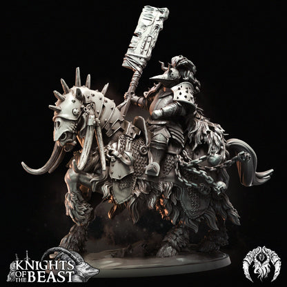 3 cavaliers  du chaos  sur monture