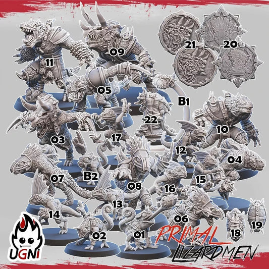 Lizardmen Team (Primal Style) fantasy football