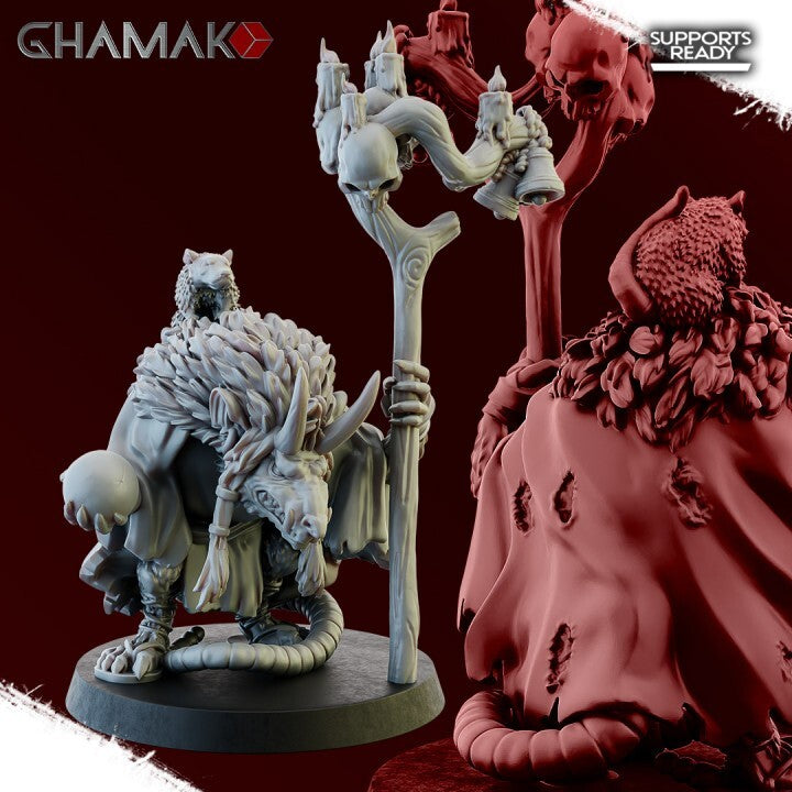 Master Sohei Farseer compatible skaven