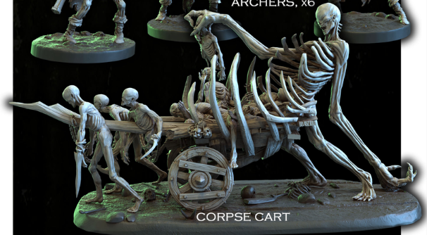 chariot de corp compatible comtes vampires