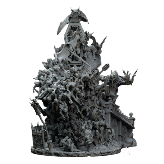 diorama seigneur vampire
