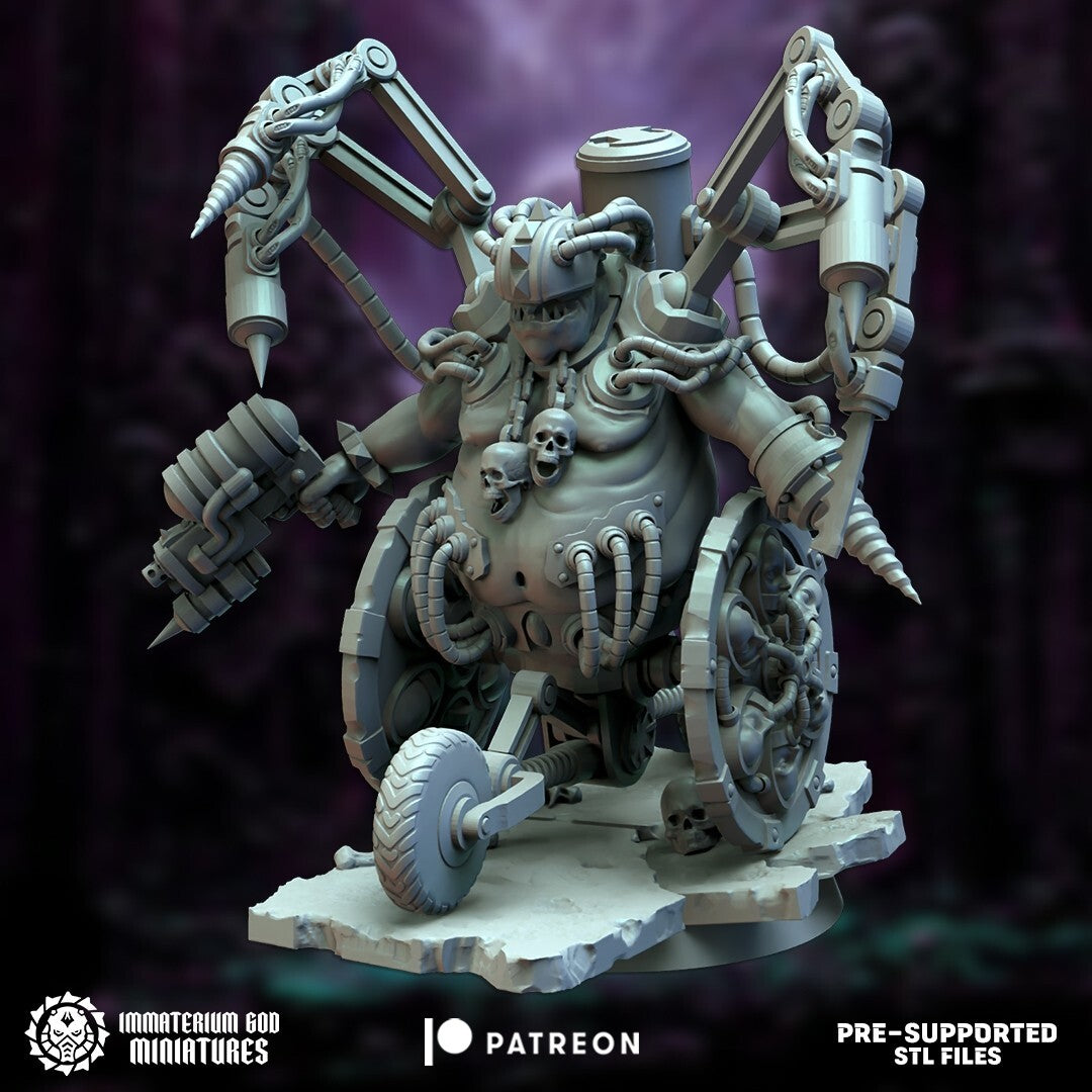 Morgo, the skull driller hero 