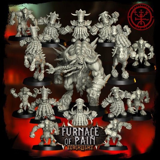 TORCHLIGHT "FURNACE OF PAIN" fantasy convient a bloodbowl