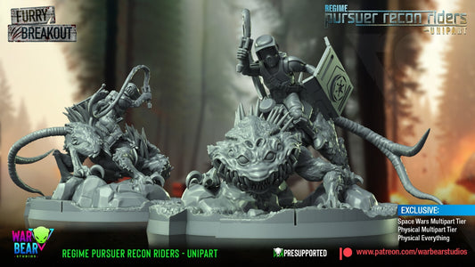 Regime Pursuer Recon Rider compatible star wars legion