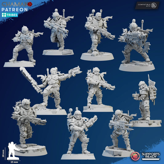 Harrowers garde imperial du chao