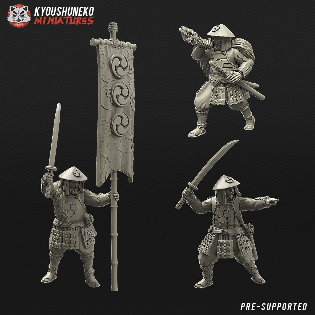 3 ashigaru  japonais