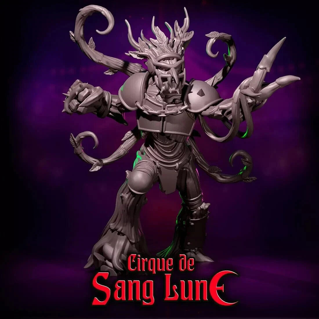 Cirque de Sang homme arbre equipe elfe noir fantasy convient a bloodbowl