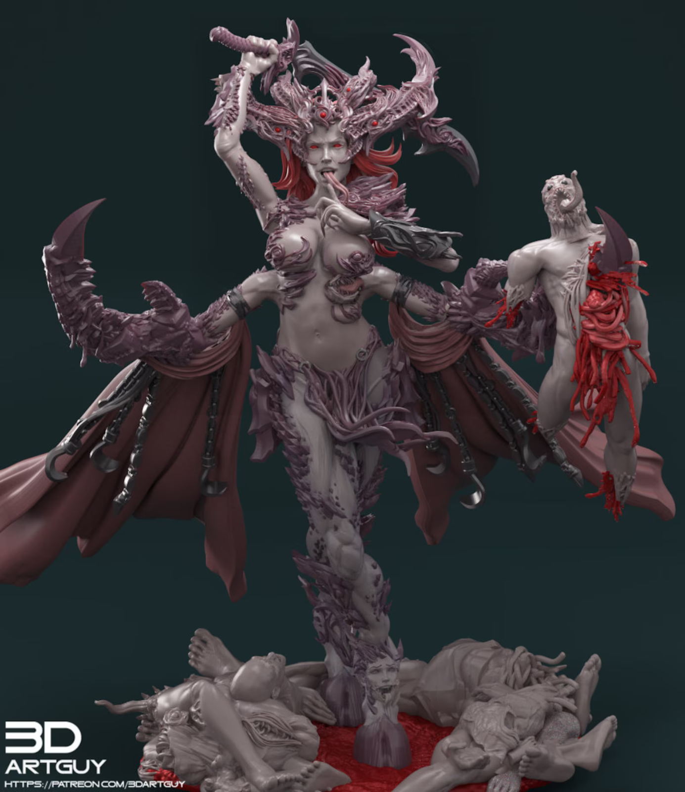 Démon du désir version 12cm de haut