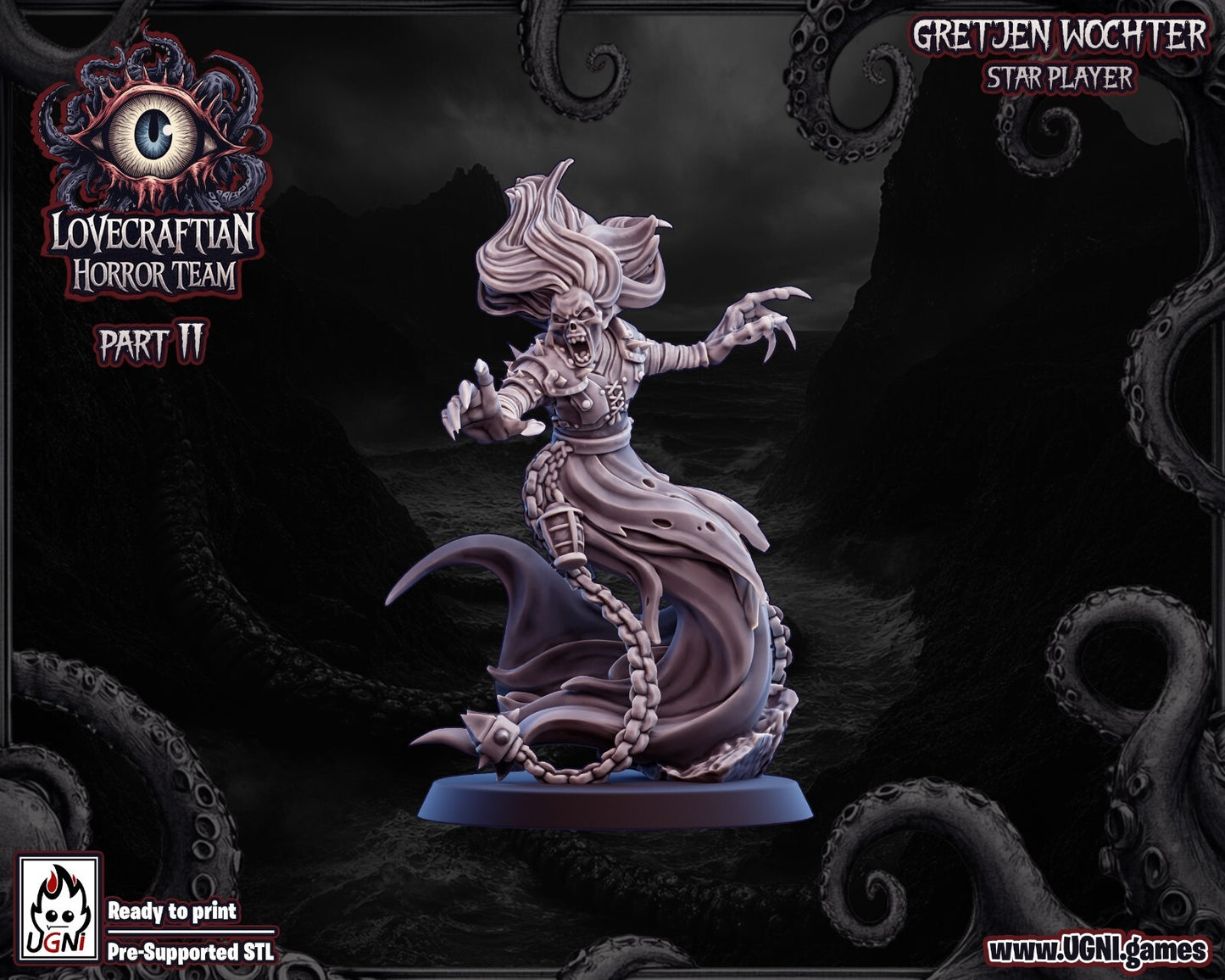 Gretjen Wochter  star player - Fantasy Football convient a bloodbowl