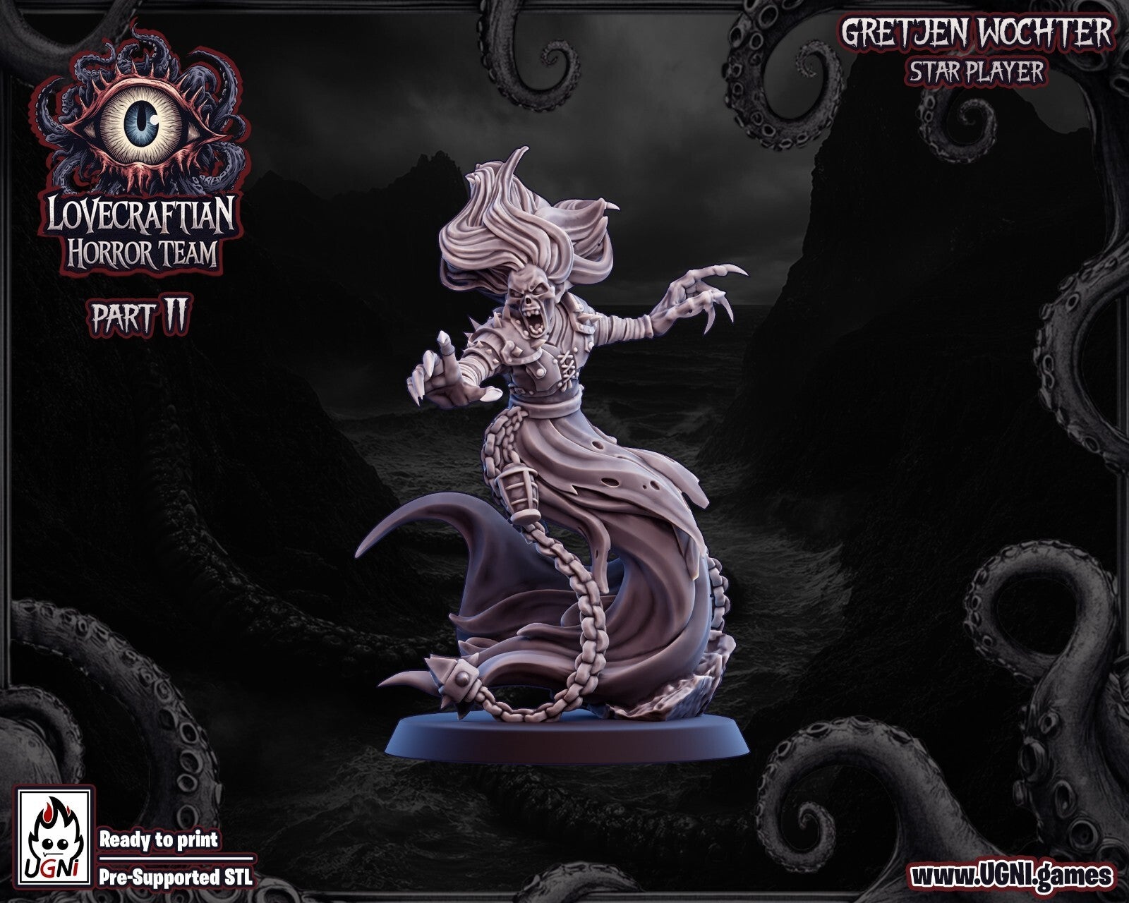 Gretjen Wochter  star player - Fantasy Football convient a bloodbowl