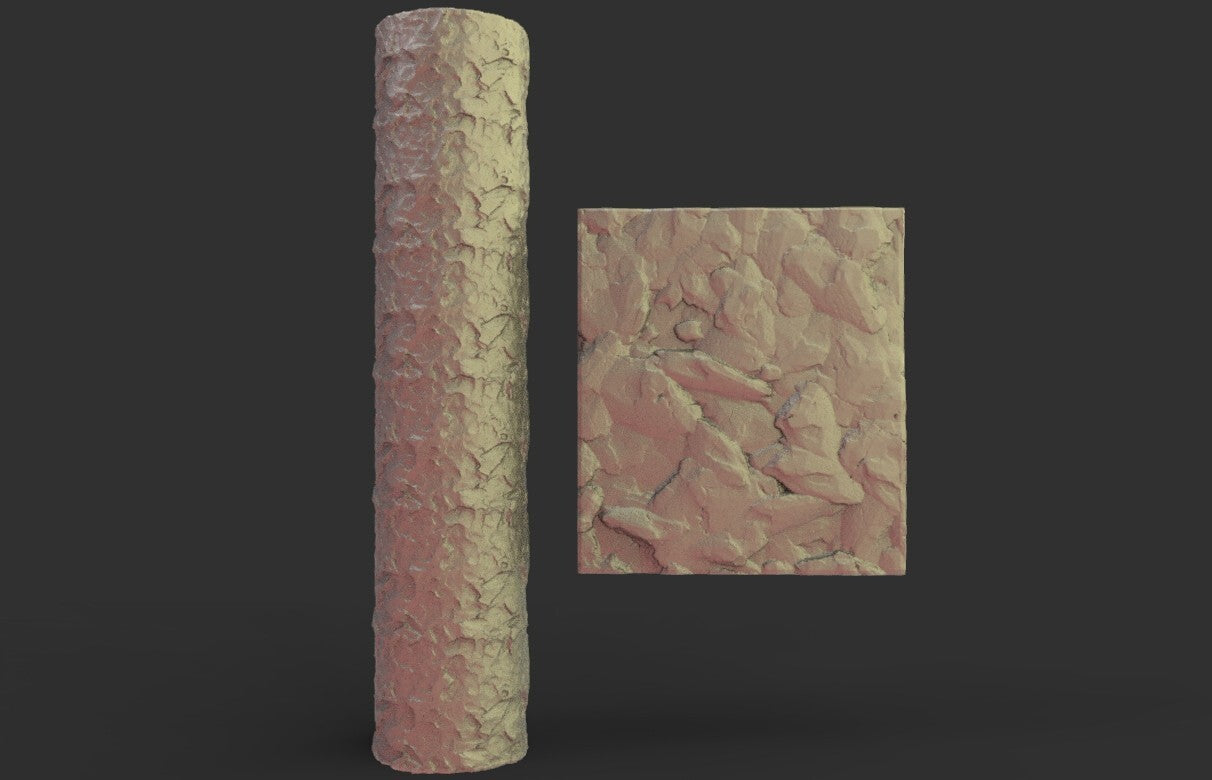 Rouleau de Modélisme 15cm pierres