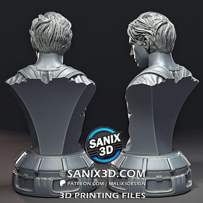 buste peter parker 12 cm avec la base