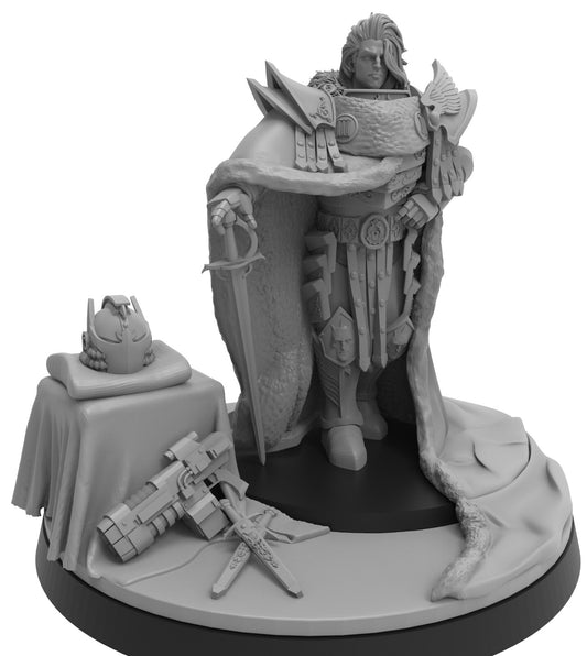 maitre de chapitre compatible emperor children (hauteur de la figurine 48mm)