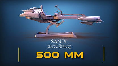 star wars barc speeder de 50cm de long figurine fan art