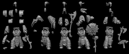 escouade heavy Varangians compatible space wolves
