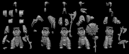 escouade heavy Varangians compatible space wolves