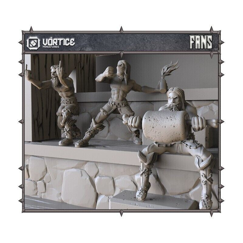 Fans humains nordique  Fantasy Football   convient a bloodbowl 