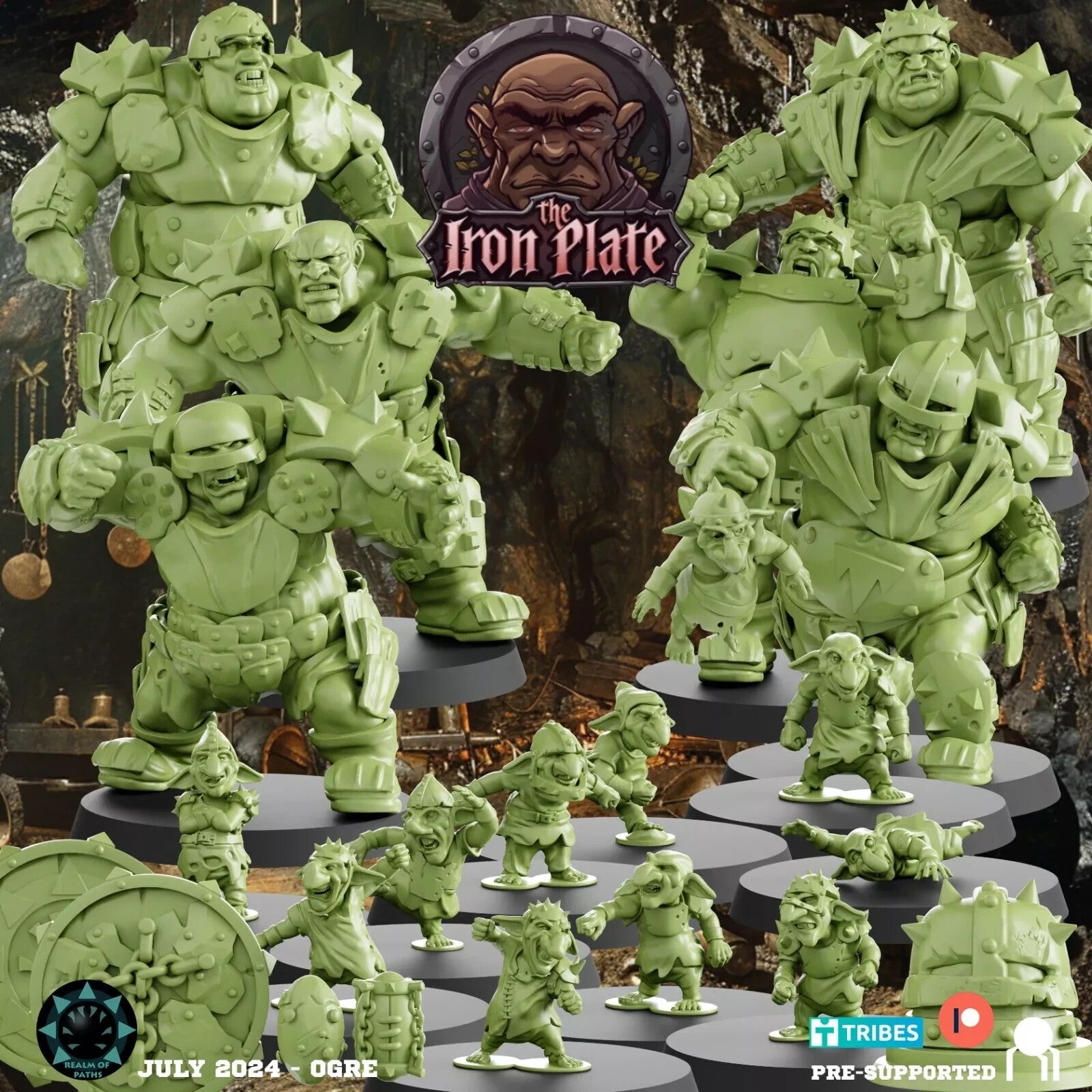 Ogre team, "The Iron Plate"   Fantasy Football