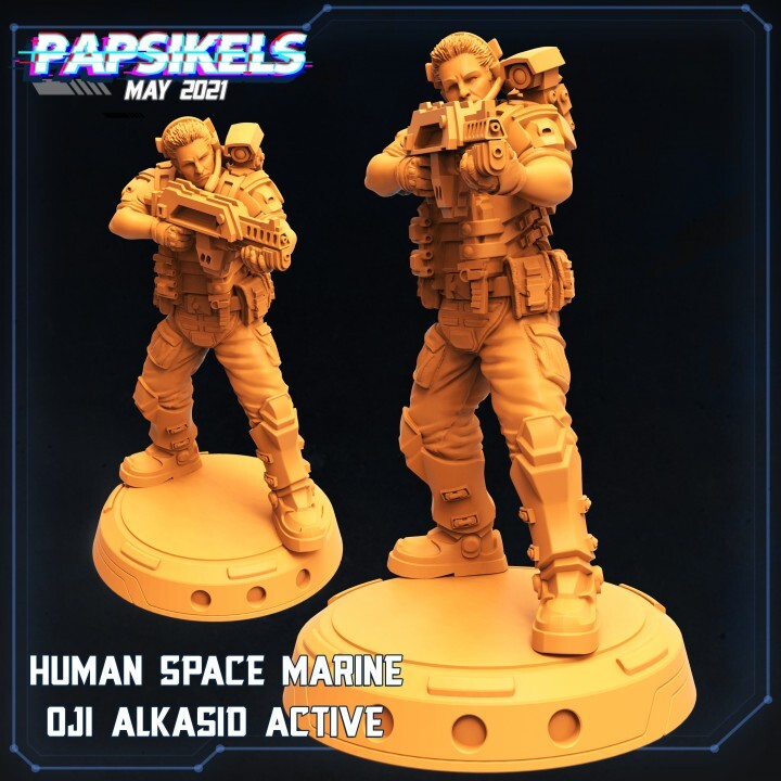 HUMAN SPACE MARINE OJI ALKASIO ACTIVE