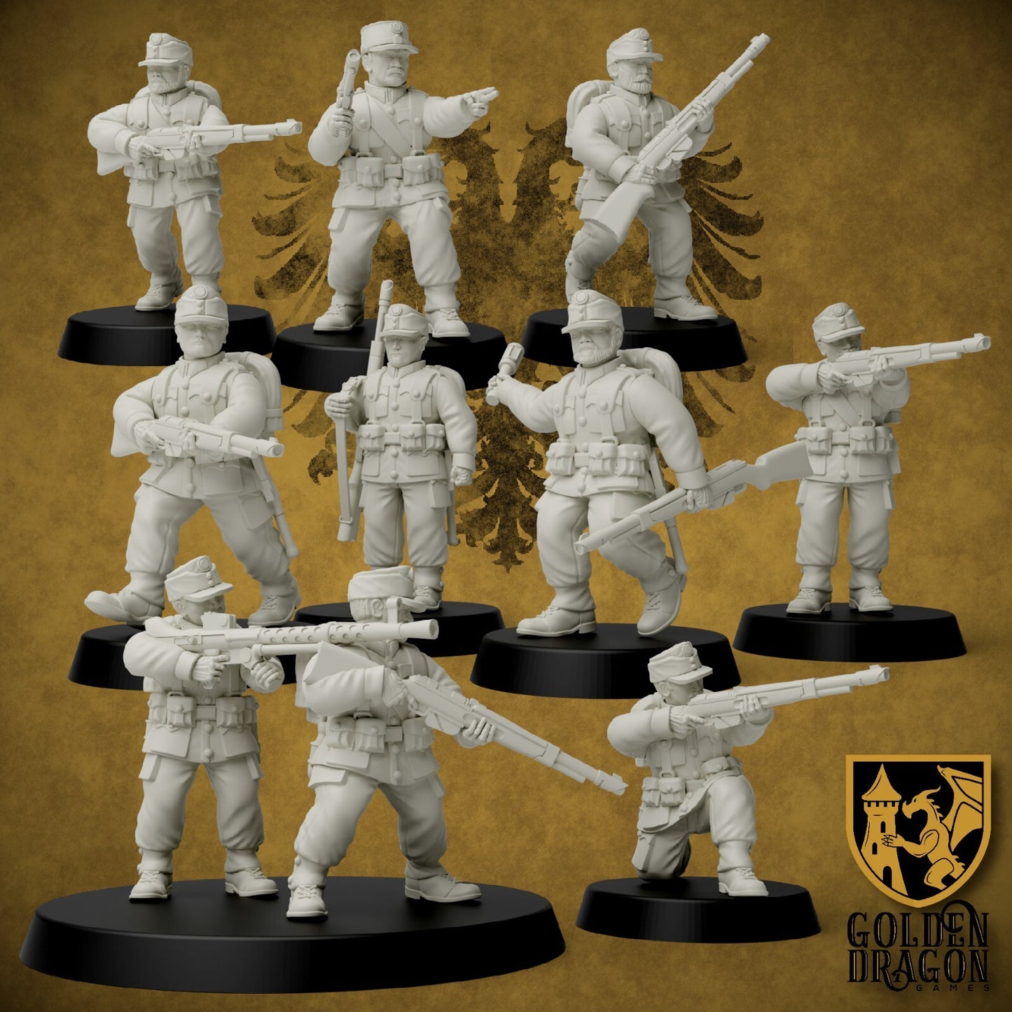 Holy Roman Empire Honvéd Infantry garde imperial