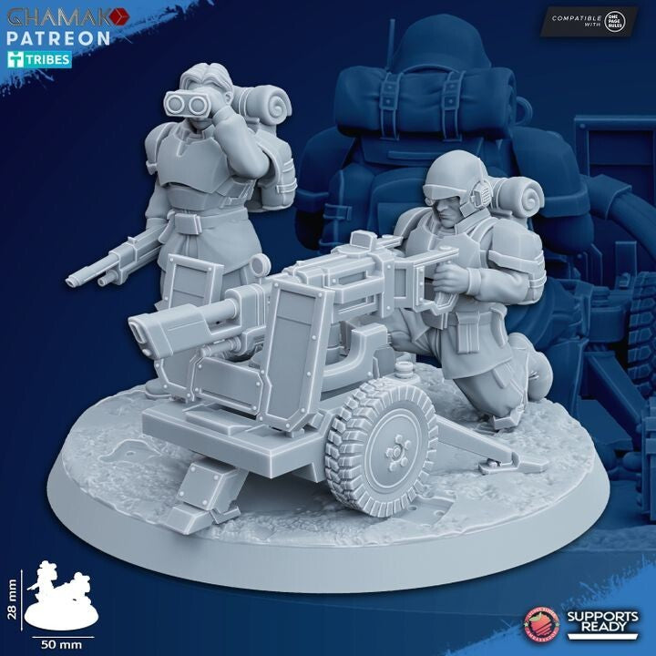 Heavy support weapons garde imperial